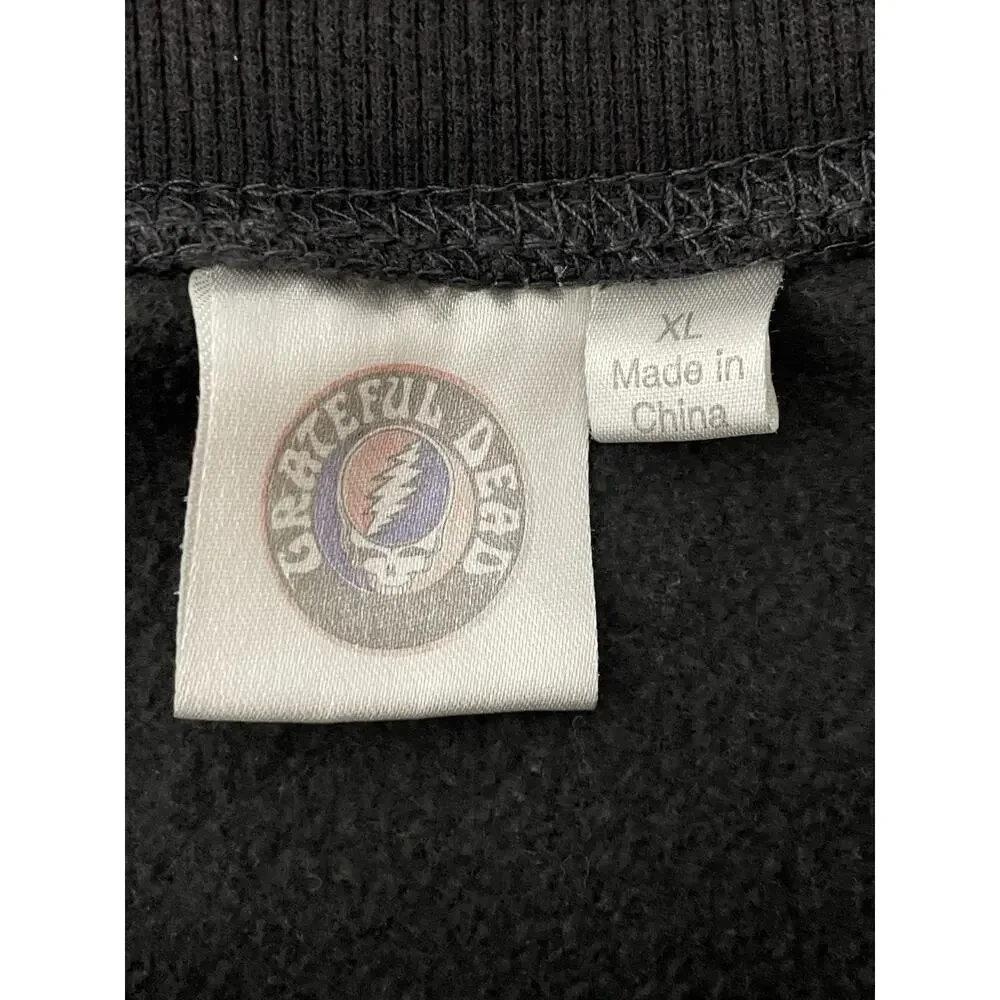 Grateful Dead Bertha Sweatshirt Size XL Pullover Crewneck Skelton Roses Gray - Picture 5 of 7